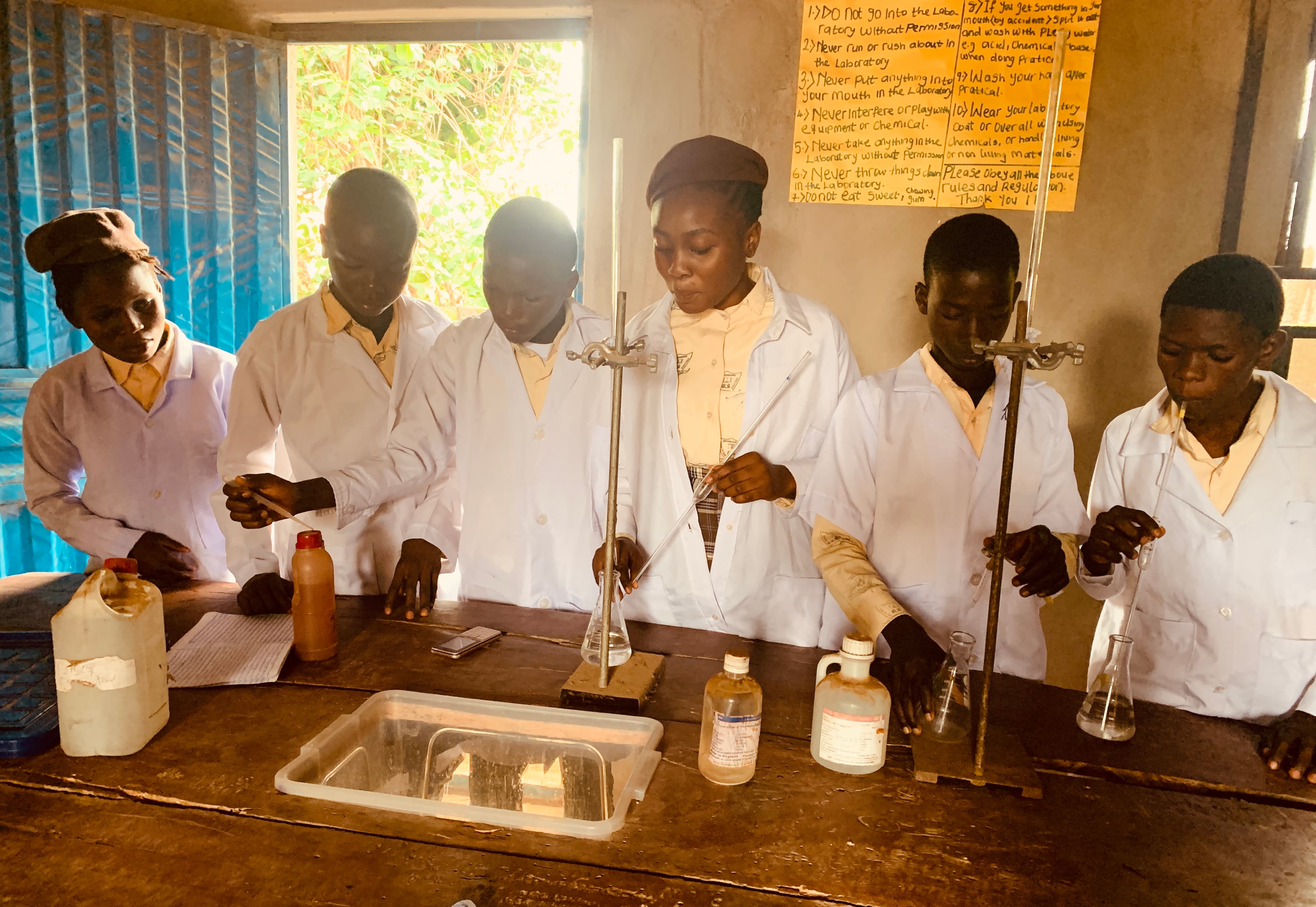 Practical science at Ifeoluwa